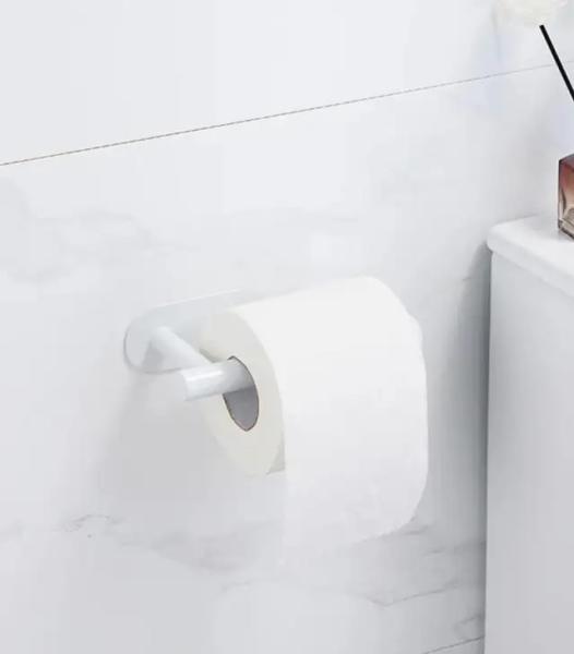 AG869C PORTE-PAPIER TOILETTE BLANC